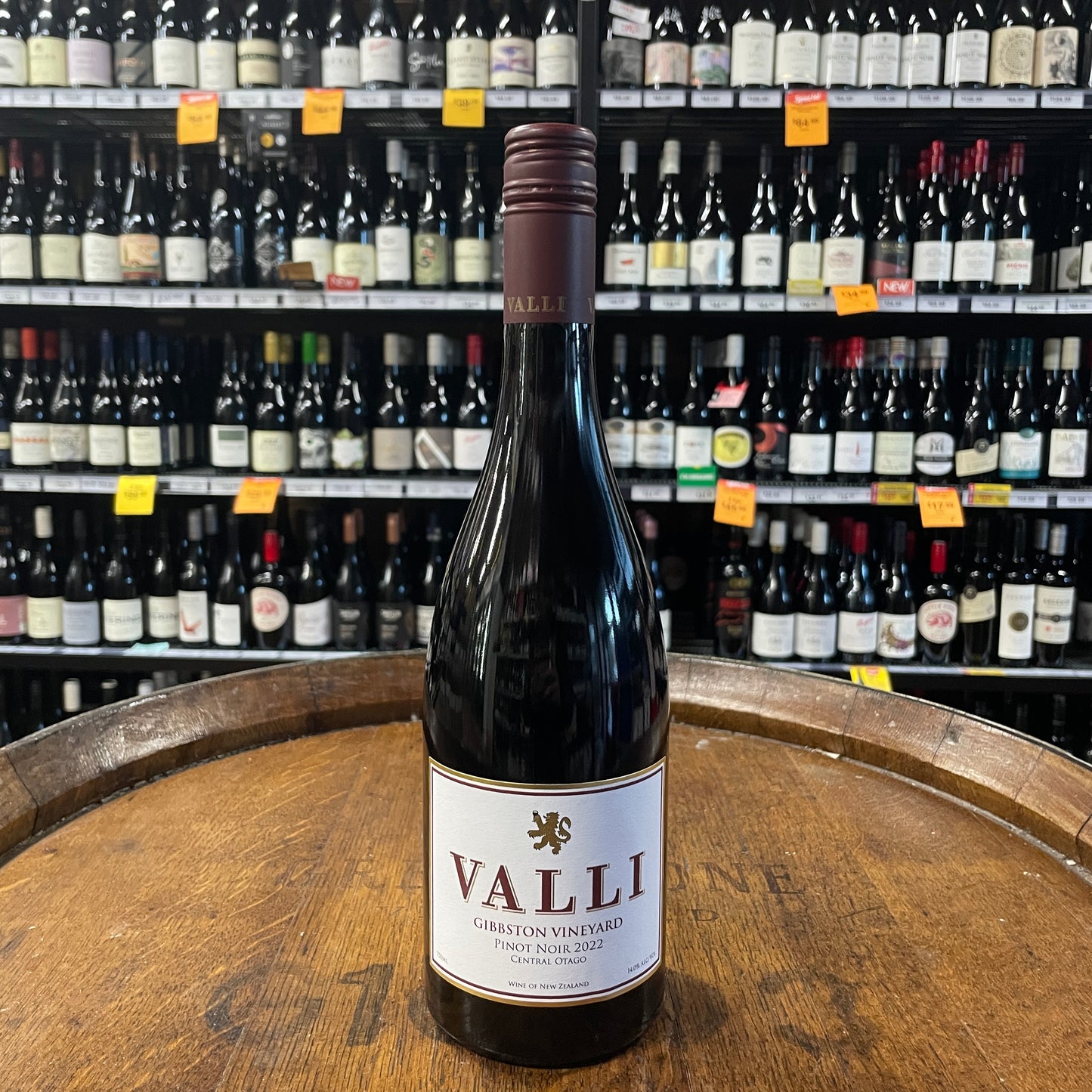 Valli Gibbston Vineyard Pinot Noir 2022