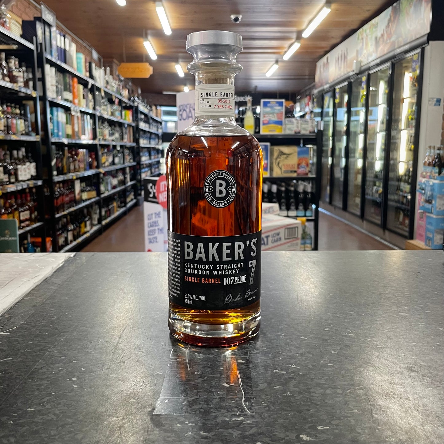 BAKERS BOURBON 7YO 53.5% 750ML