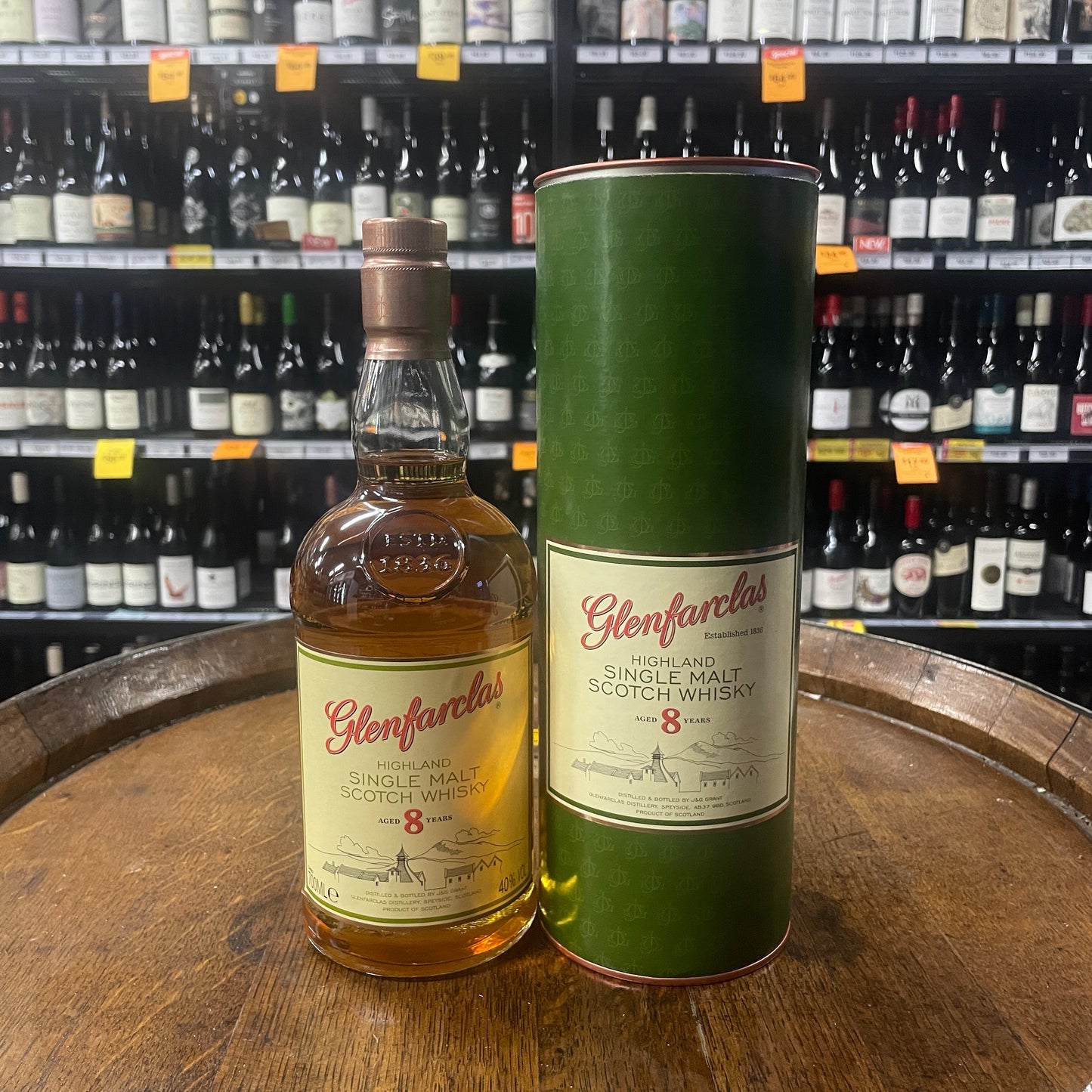 GLENFARCLAS MALT 8YO 700ML