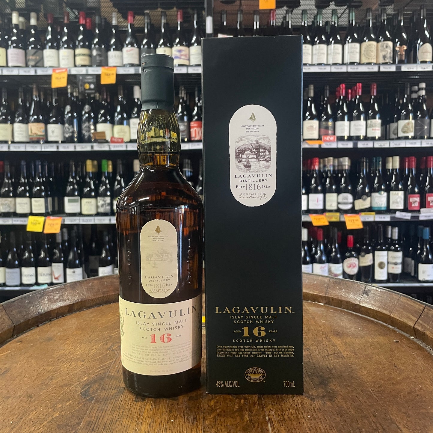LAGAVULIN 16YO SINGLE MALT WHISKY