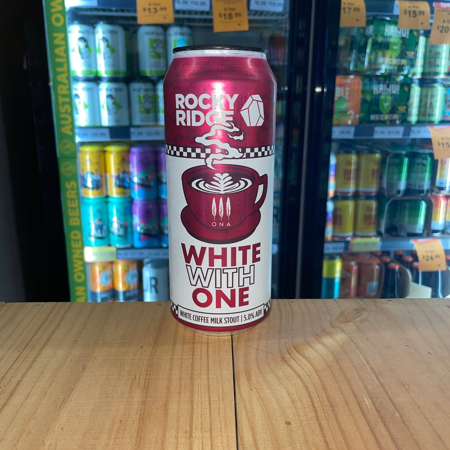 ROCKY RIDGE WHITE WITH ONE STOUT