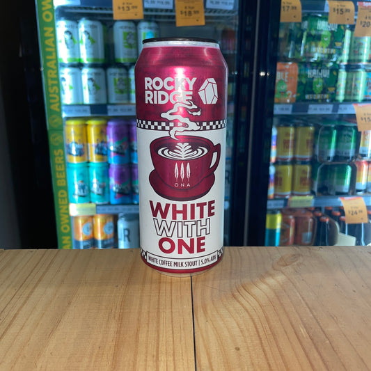 ROCKY RIDGE WHITE WITH ONE STOUT