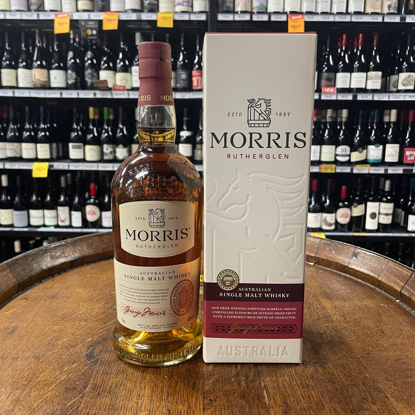 Morris Signature Single Malt Whisky 700ml