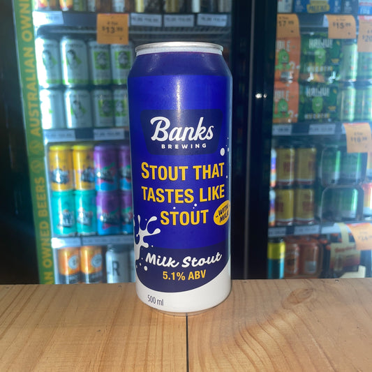 BANKS STOUT THAT TASTE LIKE STOUT